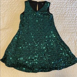 Girls sequin dress